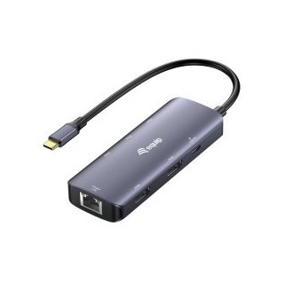 docking usb c equip 133501 2xhdmi 2xusb a 1xusb c 1xusb c pd100w 1xrj45 mst