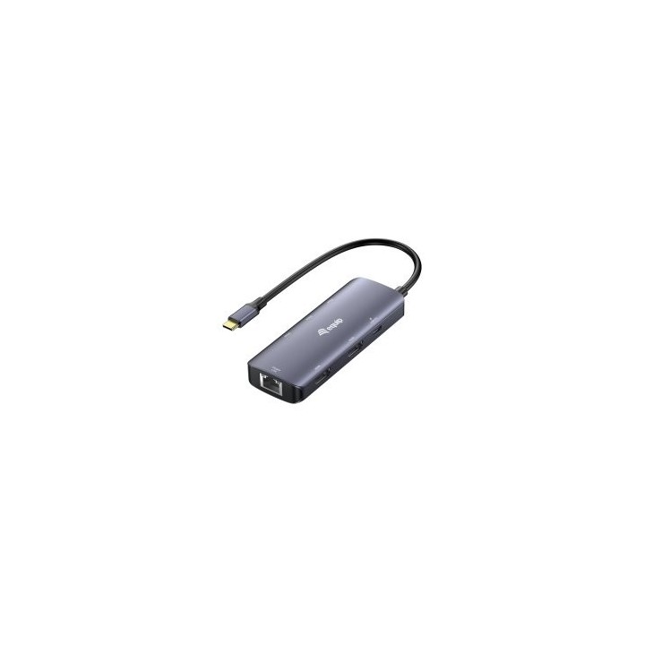 docking usb c equip 133501 2xhdmi 2xusb a 1xusb c 1xusb c pd100w 1xrj45 mst
