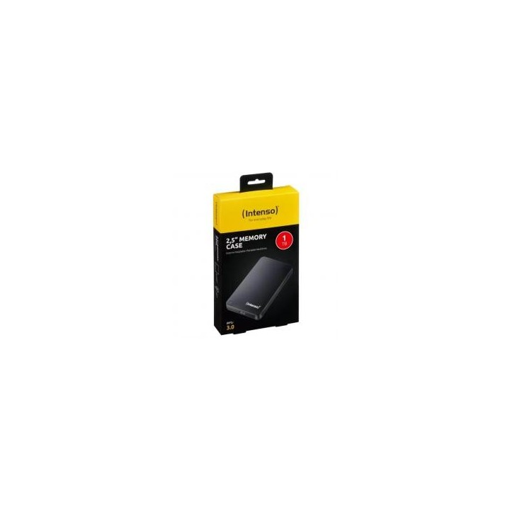 intenso disco duro externo hdd intenso 1tb 2.5 pulgadas usb 3.2 negro