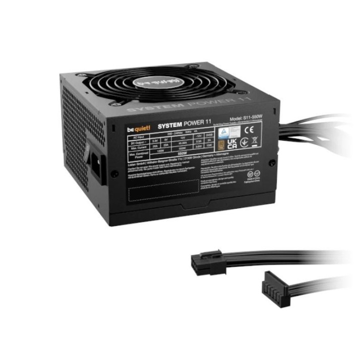 be quiet fuente system power 11 550w 20+4 p atx