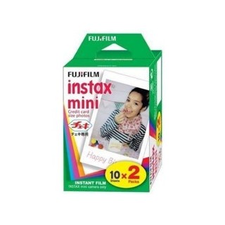 fujifilm pack 2 cartuchos   carga fujifilm 10 fotos instax  mini
