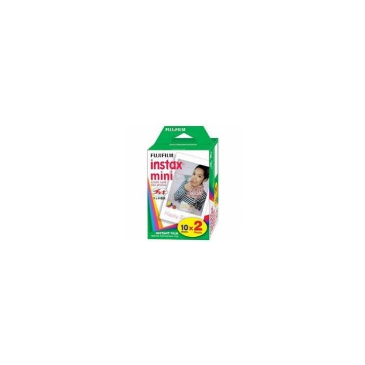 fujifilm pack 2 cartuchos   carga fujifilm 10 fotos instax  mini