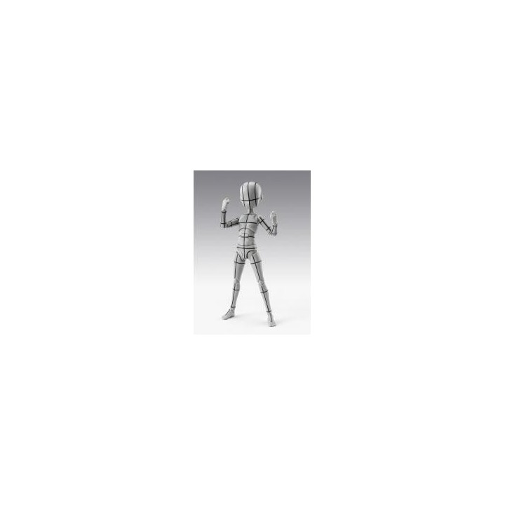 tamashii nations figura tamashii nations body   kun ken sugimori edition wireframe gray color ver.