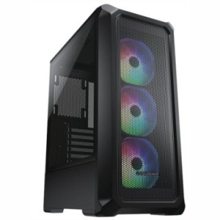 cougar caja semitorre archon 2 mesh rgb black