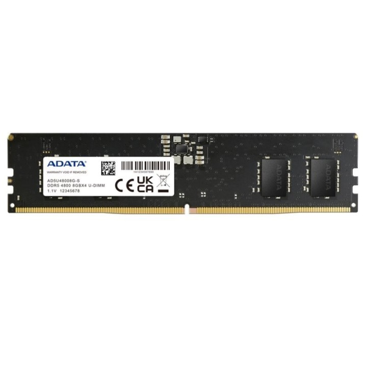 adata ram ad5u48008g s 8gb 4800mhz ddr5