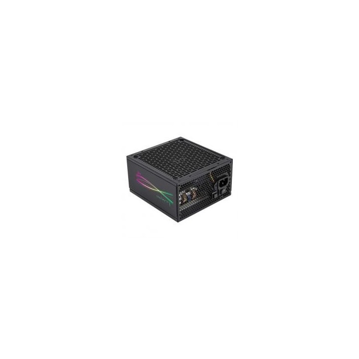fuente alimentacion aerocool lux pro rgb gaming atx 750w