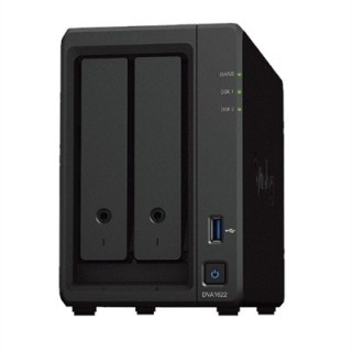 synology grabador digital synology dva1622 nvr 4k ia