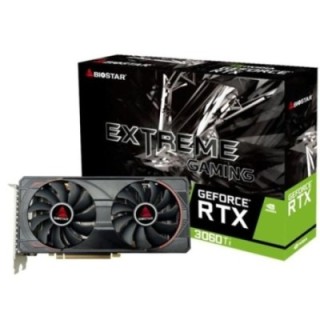 biostar tarjeta grafica biostar rtx 3060 ti 8gb gddr6    3x dp    1x hdmi pci express 4.0