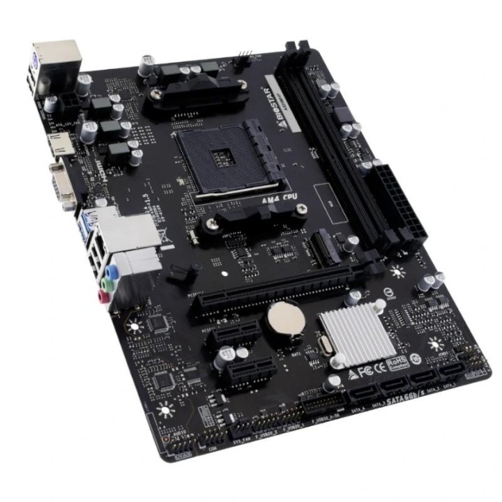 biostar placa base a520mhp matx am4