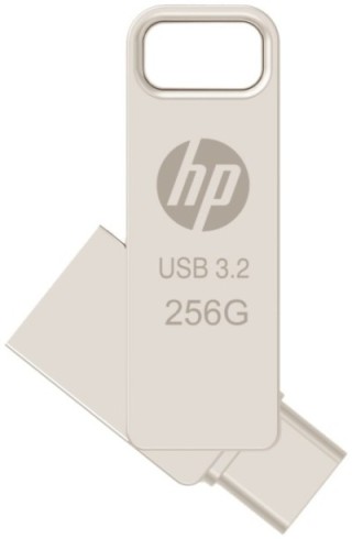 memoria usb 3.2 hp 256gb x206c otg type c metal