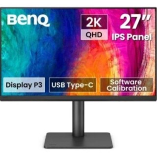 benq monitor led 27 pulgadas benq pd2706qn ips    qhd    dp    hdmi    usb tipo c    100hz    5ms