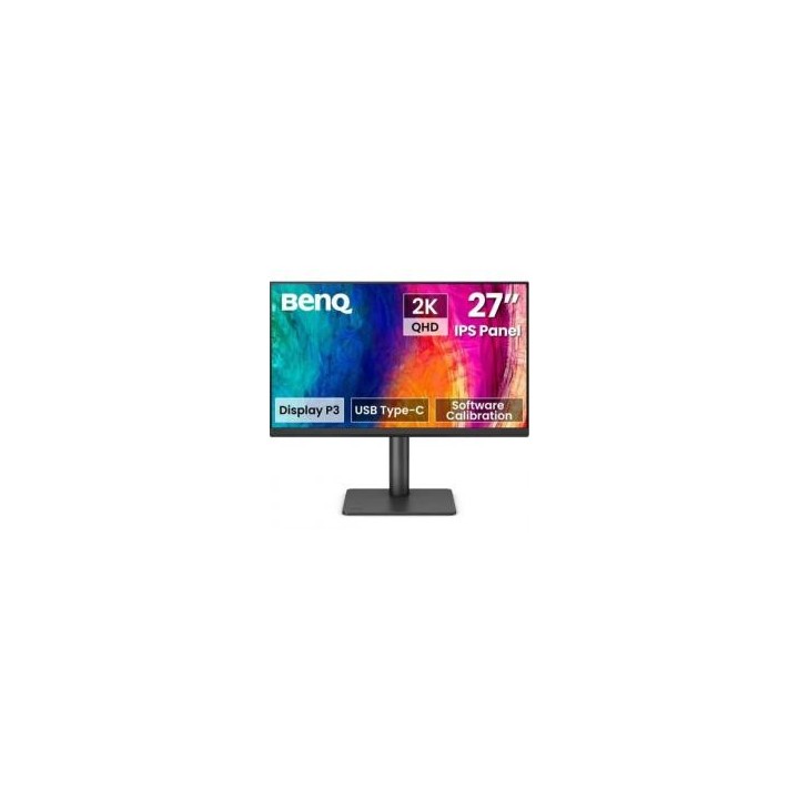 benq monitor led 27 pulgadas benq pd2706qn ips    qhd    dp    hdmi    usb tipo c    100hz    5ms