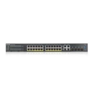 zyxel switch 28 puertos zyxel gs2220   28hp   eu0101f