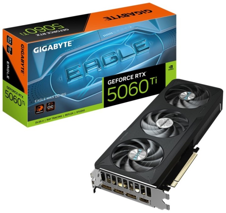 tarjeta grafica gigabyte rtx 5060 ti eagle max oc 16gb gddr7