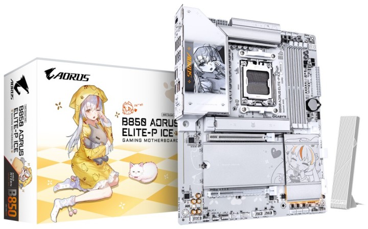 placa base gigabyte b850 a elite p ice  am5 ddr5
