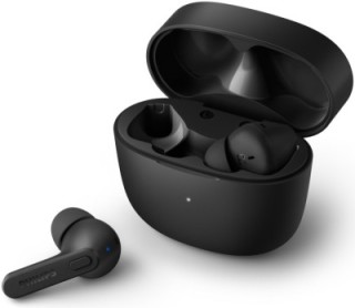 auriculares philips tat2206bk/00 true wireless negro microfono bt
