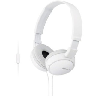 sony auriculares sony mdrzx110apw   blanco   pleglable   microfono