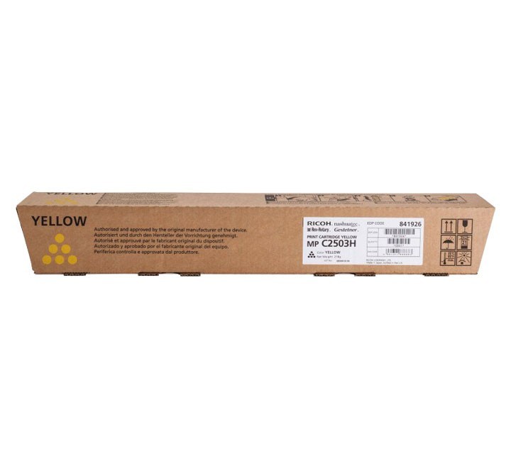 toner ricoh original mp c2503h amarillo 9500k