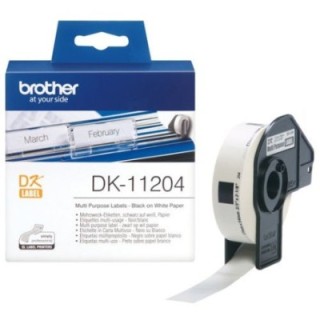 rollo etiquetas brother dk11204 17x54