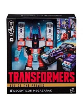 hasbro figura hasbro transformers age of the primes decepticon megazarak