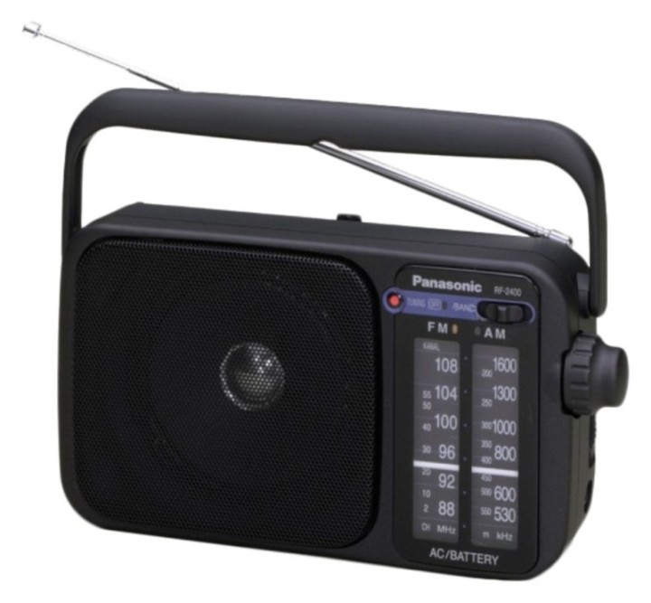 radio panasonic rf 2400deg k am/fm altavoz aux