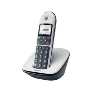 motorola telefono inalambrico dect digital motorola cd5001 blanco    pantalla retroiluminada    tecl