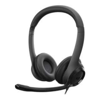 logitech auriculares con microfono logitech headset h390 usb