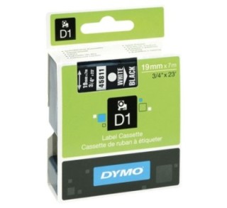 cinta dymo d1 19mmx7m bl/ng 45811