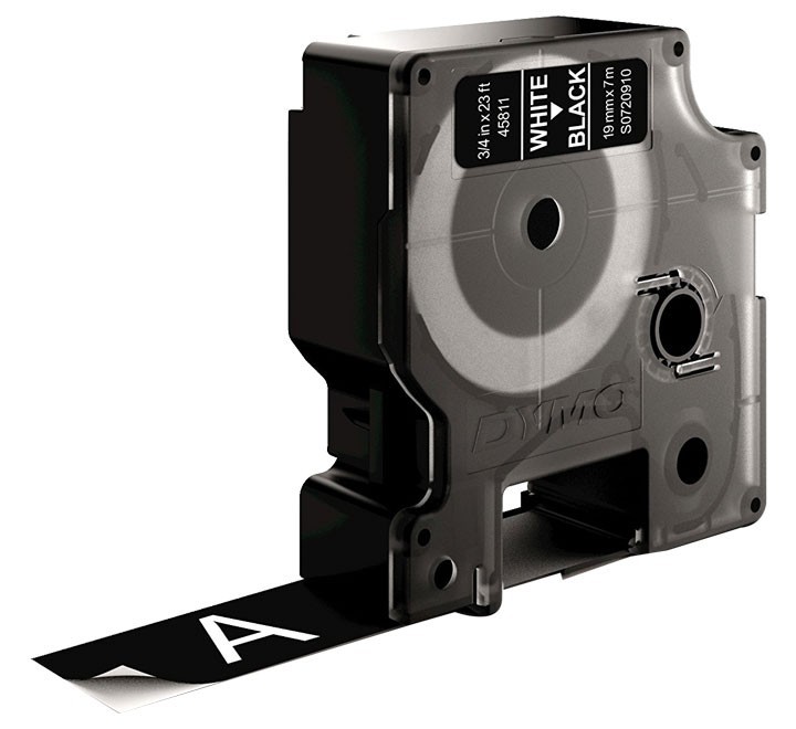 cinta dymo d1 19mmx7m bl/ng 45811