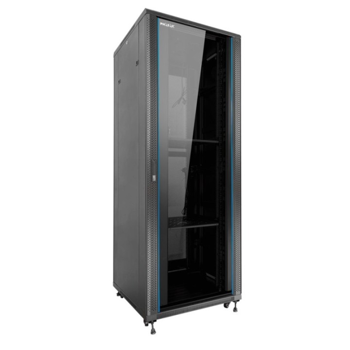 phasak armario rack de suelo 19 pulgadas phasak pro 42u negro 600x600 montado pho 6642
