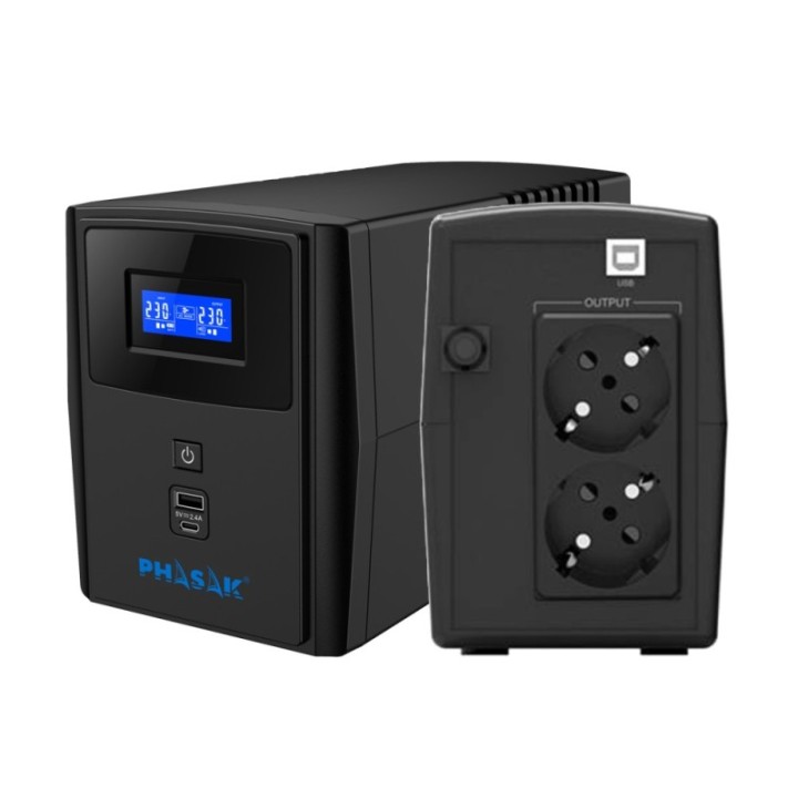 phasak sai ups phasak 800va sirius ph 7308 interactivo 0.8kva