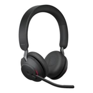 jabra auriculares jabra evolve2 65 ms stereo inalambrico negro