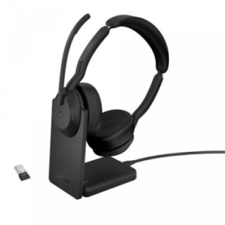 jabra auriculares jabra evolve2 55 ms stereo inalambrico negro