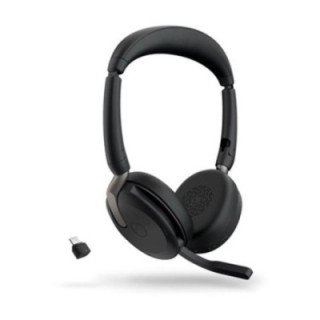 jabra auriculares jabra evolve2 65 flex uc stereo inalambrico negro
