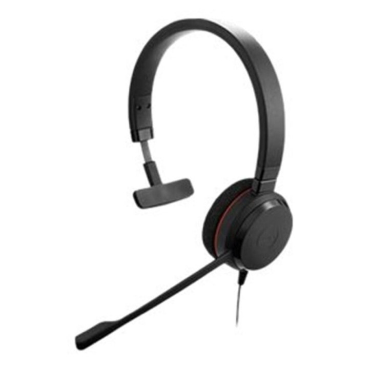 jabra auriculares jabra evolve 20 ms mono negro
