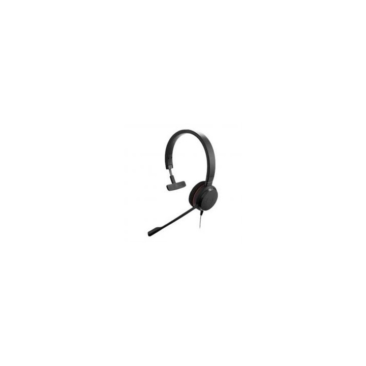 jabra auriculares jabra evolve 20 ms mono negro