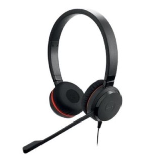 jabra auriculares jabra evolve 20se ms stereo negro