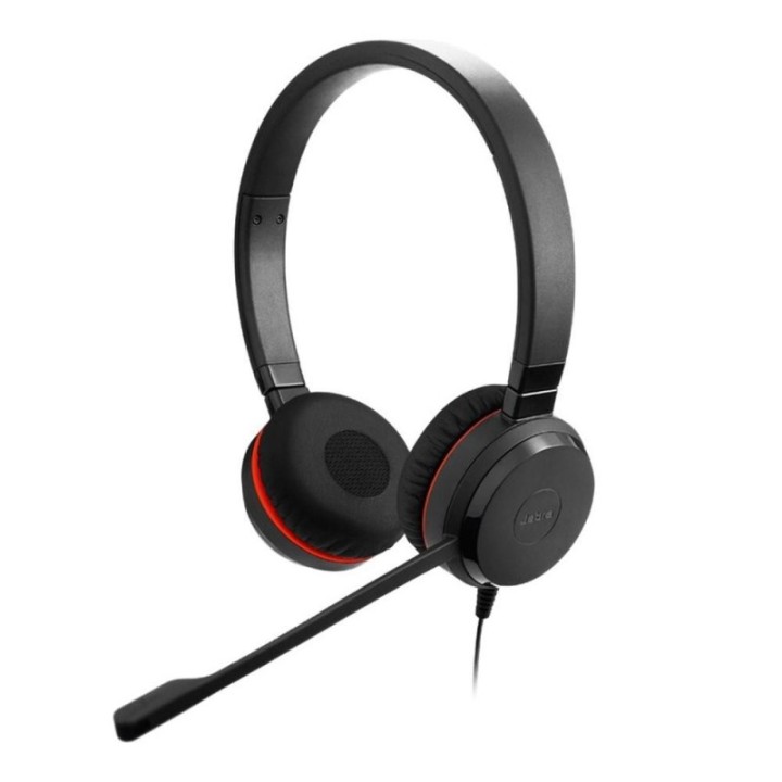 jabra auriculares jabra evolve 30 ii ms stereo negro