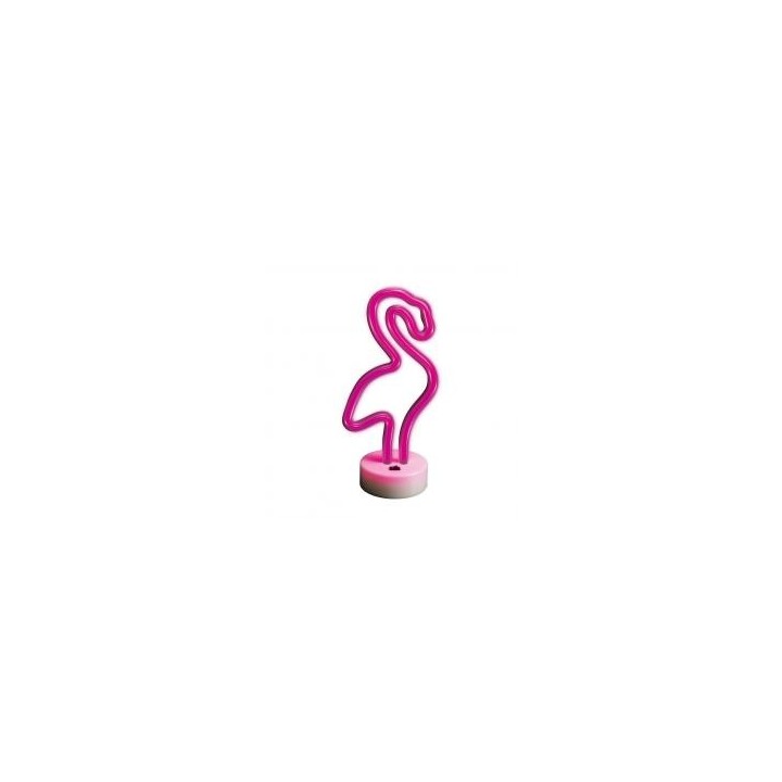 forever lampara forever neon led on a stand flamingo pink