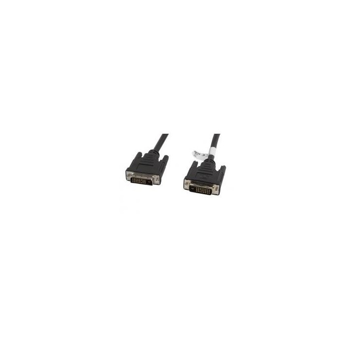 lanberg cable dvi   d lanberg 24+1 macho   macho dual link 3m