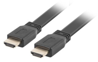 cable hdmi lanberg macho/macho v2.0 4k plano 5m negro