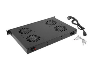 lanberg panel ventilacion lanberg lcd 4 ventiladores termostato 230v 1u rack 19 negro