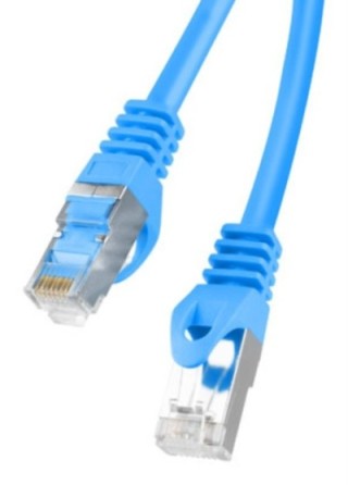 cable red lanberg latiguillo cat.6 ftp 1m azul fluke passed