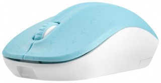 raton natec toucan azul blanco rf inalambrico pilas