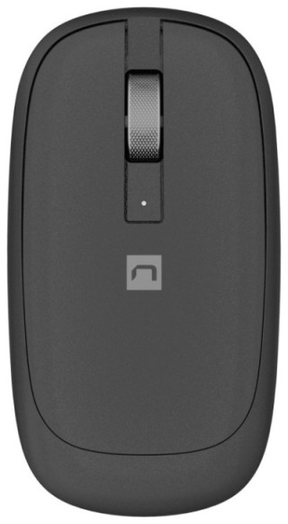 raton natec lark 4000dpi silencioso inalambrico/bt5.0 sensor blue sense gris