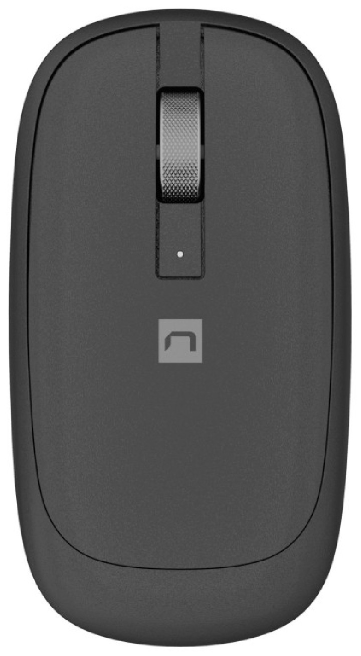 raton natec lark 4000dpi silencioso inalambrico/bt5.0 sensor blue sense gris