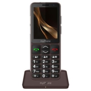 myphone telefono movil myphone bueno 2.8 pulgadas    2mpx    4g    marron