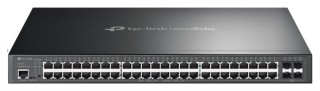 switch tp link omada tl sg3452p / l2+, 48x1g poe+, 4xsfp, 384w