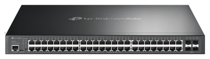 switch tp link omada tl sg3452p / l2+, 48x1g poe+, 4xsfp, 384w