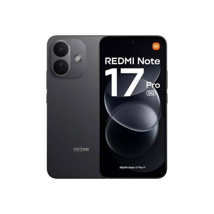 smartphone xiaomi redmi note 17 pro 5g 12gb ram 256gb rom black